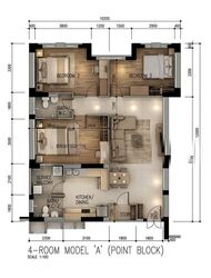 Blk 328 Tah Ching Road (Jurong West), HDB 4 Rooms #585551771
